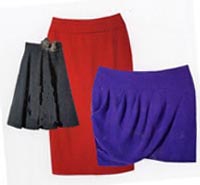 Fifties' skirts are back in fashion